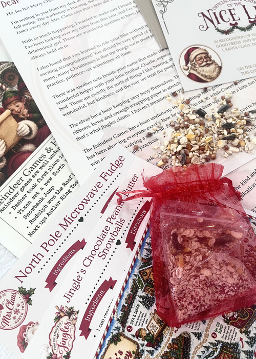 Santa Experience: Personalized Santa Letter PLUS Additional Keepsakes