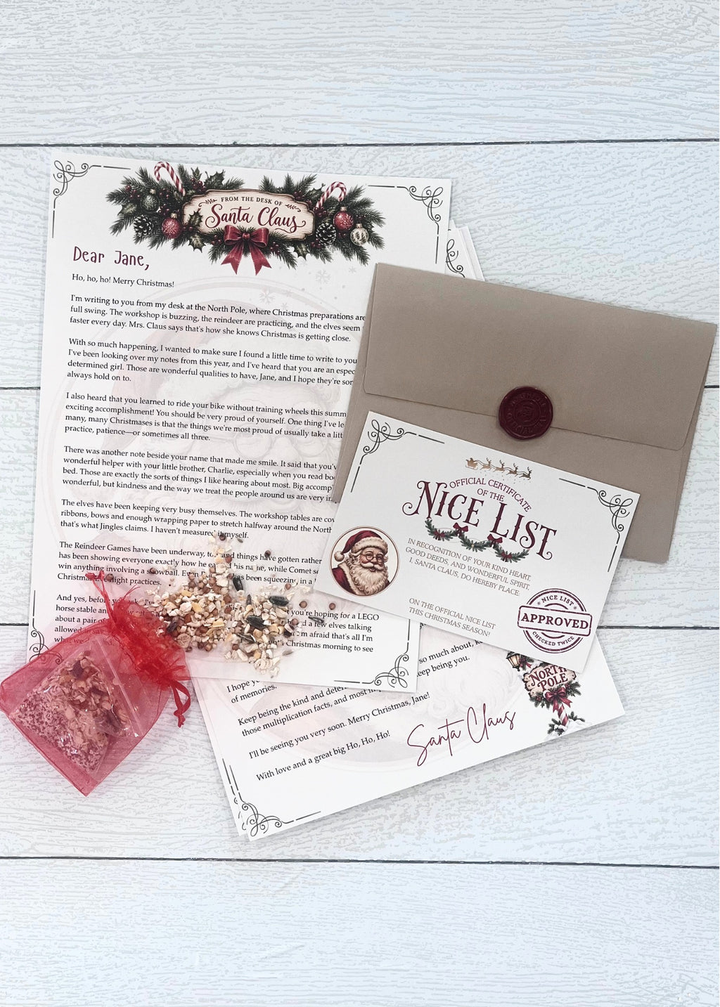 Santa Letter: A Highly Personalized Letter from Santa