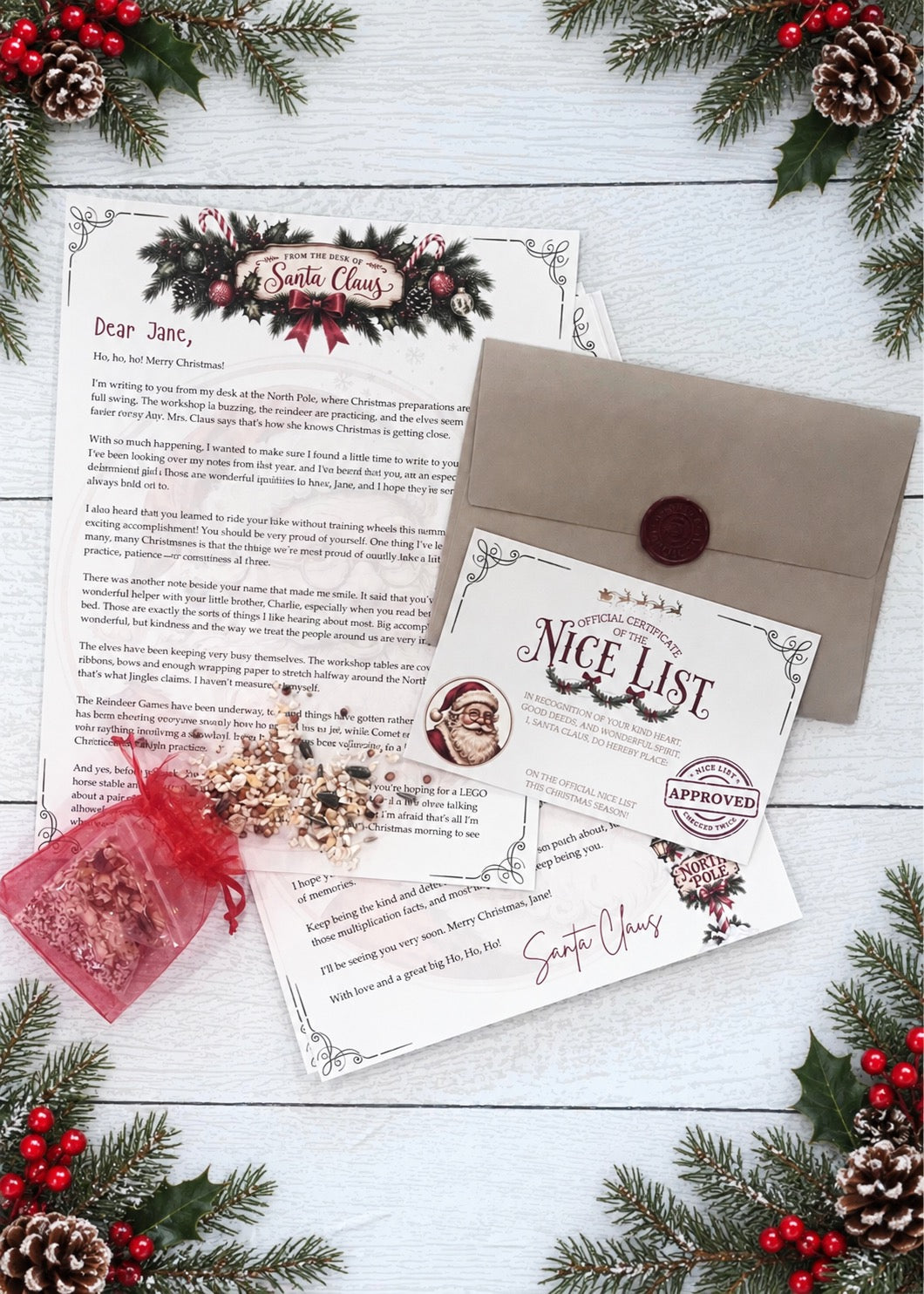 Santa Letter: A Highly Personalized Letter from Santa