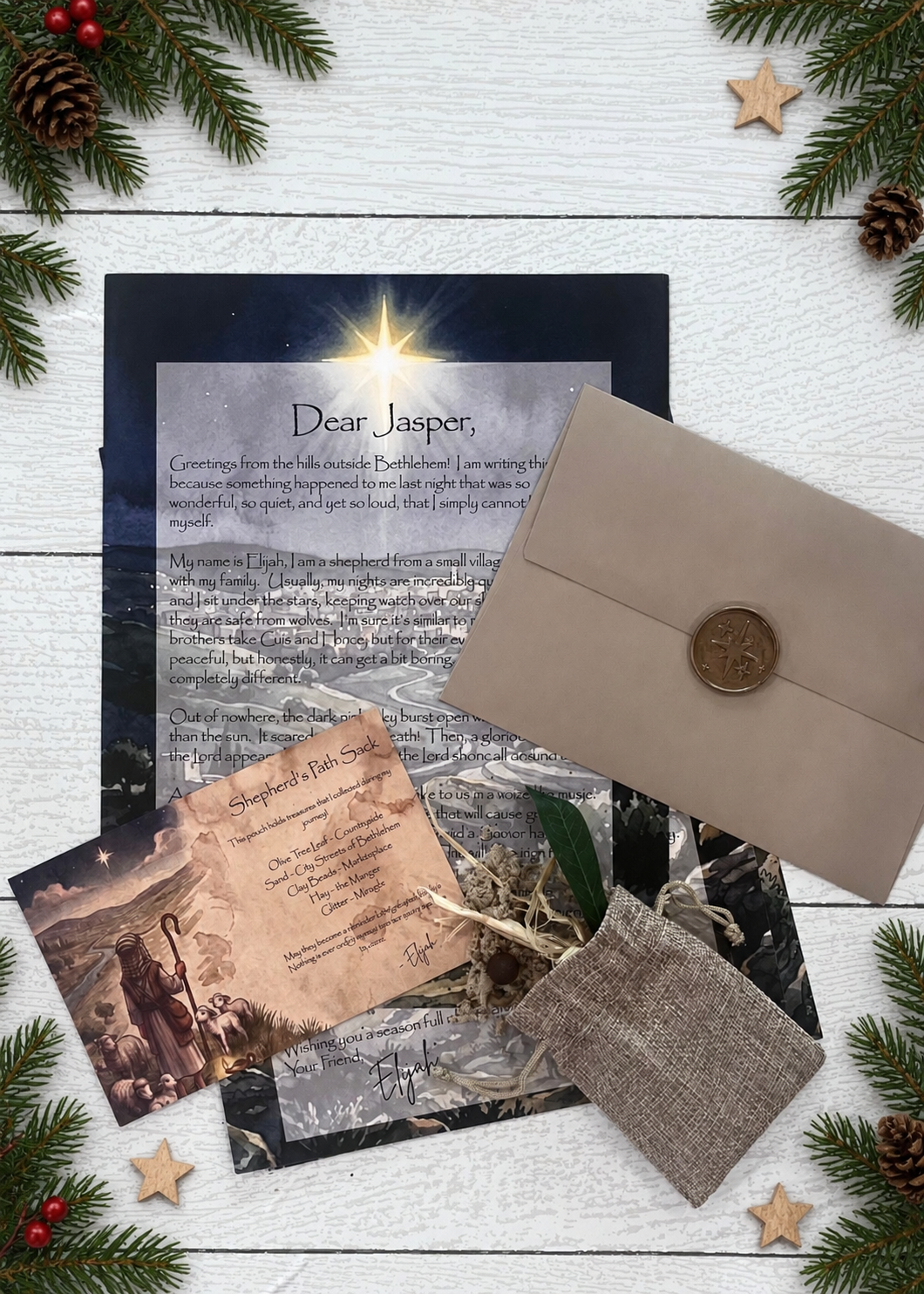The Birth of Jesus Letter: A Highly Personalized Letter from a Shepherd